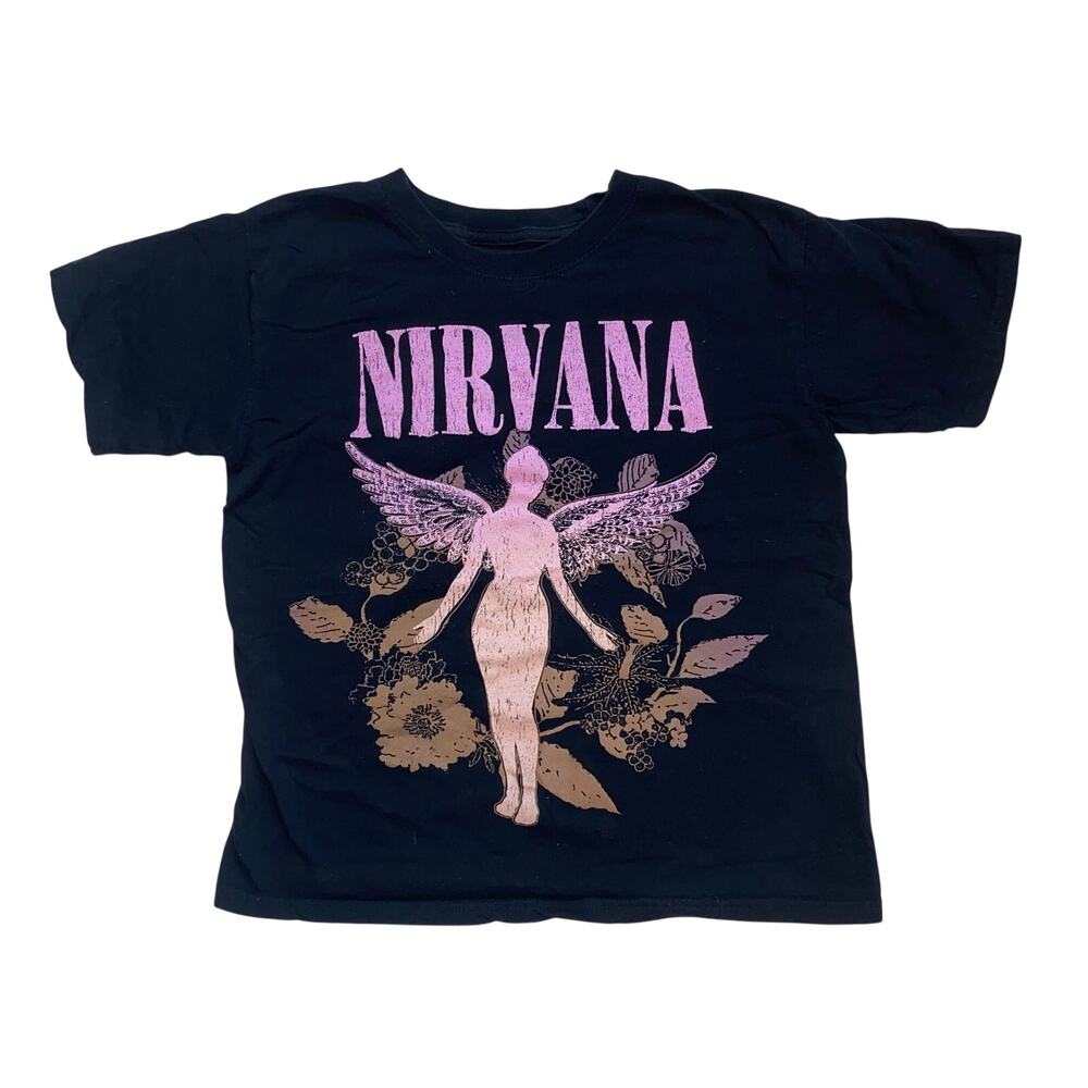 Nirvana T Shirt, 100% Cotton, Size Small